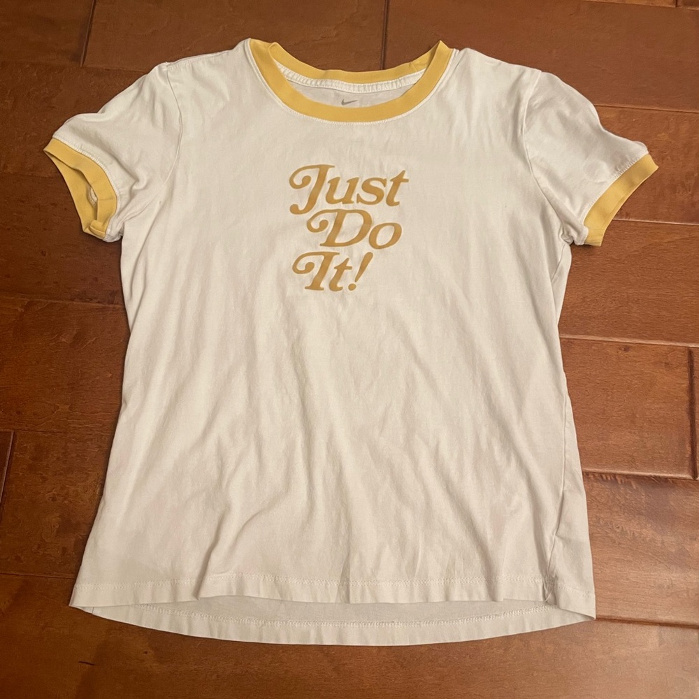 The Nike Tee Yellow Shirt